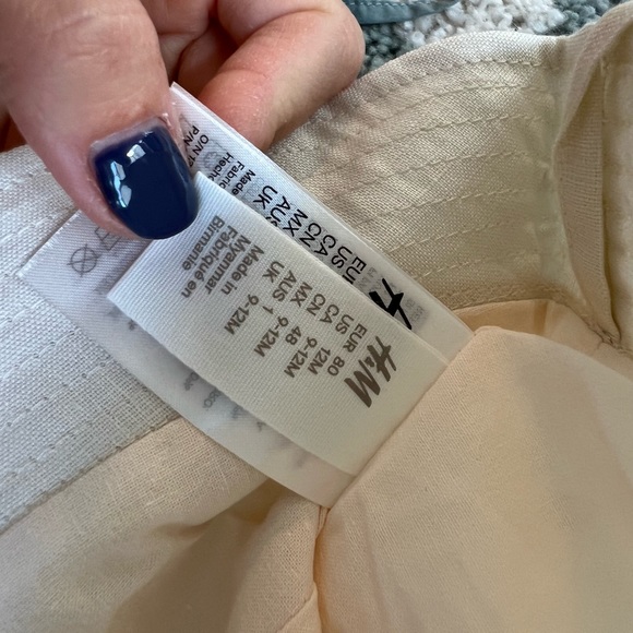 H&M Linen Baby Sun hats 2 - Picture 7 of 7